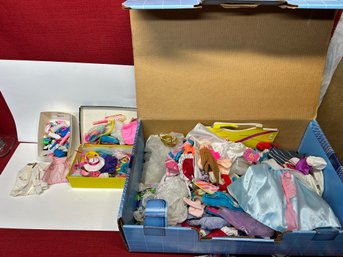 Very Large Lot Of Barbie & Some Ken Clothesaccessories