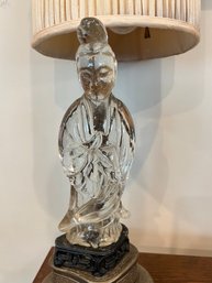 Crystal Figural Lamp
