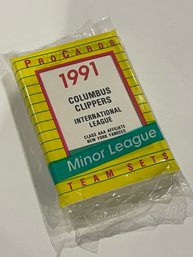 1991 Columbus Clippers International League Team Set