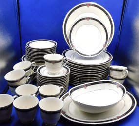 Noritake 'Etienne' Complete Service For 12+