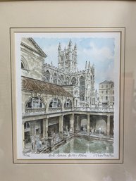 3 Original Watercolors Signed And Numbered By Artist - Martin ?