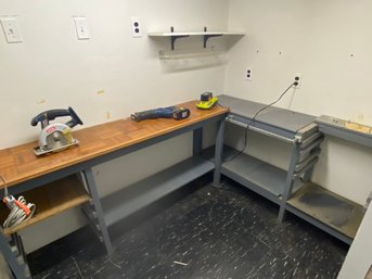 2 Piece L -Shaped Workbench