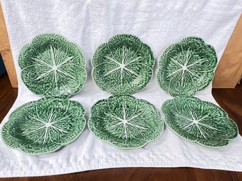 6 Magollica Plates