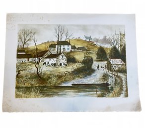 Lithograph Signed By Jeremy King