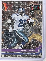 1992 Wild Card Stat Smashers Emmitt Smith Insert Card #P-2