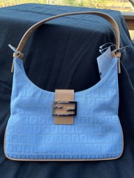 Fendi Blue Handbag