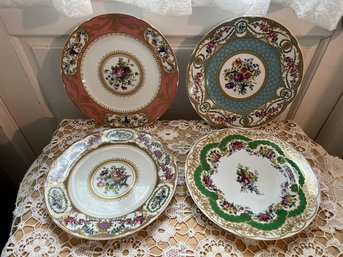 Serves  Floral Plates