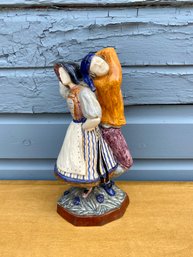 Delftware Style Figures