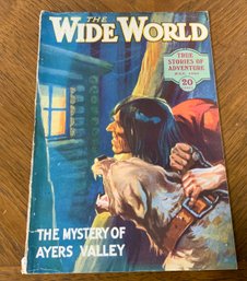 Antique The Wide World Magazine ~ July 1923 ~ ALMOST 100 YEARS OLD