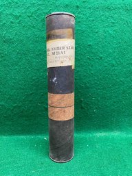 World War II M21A1 Amber Star Signal Parachute Flare. Manufactured By M. Backes' Sons. No Shipping.