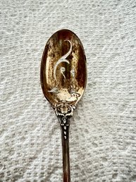 Sterling Silver Reed And Barton Olive Spoon