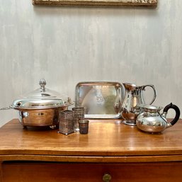 An Assortment Of Silver Plate Entertainment Bonanza