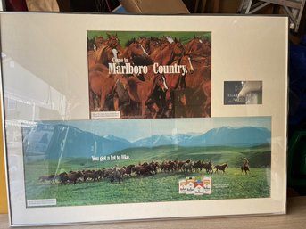 Nostalgic 1984 Vintage Marlboro Cigarette Print Promotion