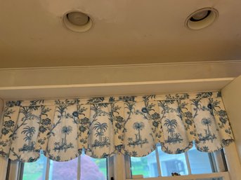 Pleated Toile Valance