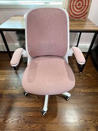 Pretty In Pink, Fabric Desk Chair