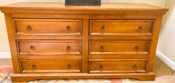 Chestnut Finish Chest Of Drawers Pier 1