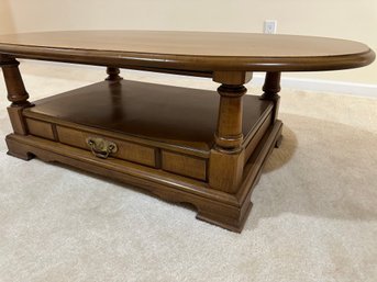 Heavy Oval Coffee Table