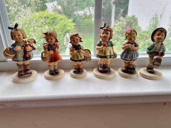 Group Of  6 Goebel Hummel Figurines