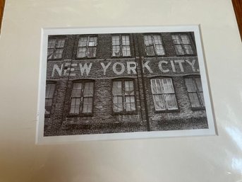 4 New York City B&W Prints