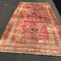 Hand Knotted Persian Rug, 5 Feet By 9 Feet 1 Inch