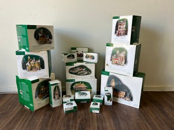 Impressive Collection Of Department 56 Hand Painted Porcelain Display Sets