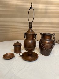 Group Of Copper Items