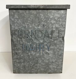 Vintage Ferndale Dairy Metal Box