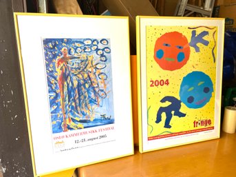 Promotional Collectors  Art Festival Posters - Oslo Kammermusikk Festival And Fringe Festival