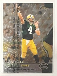 1999 Topps Finest Brett Favre Card #30