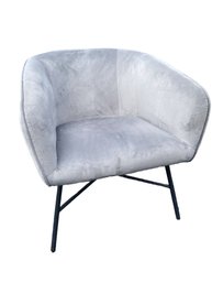 Topeakmart Velvet Armchair Tub Chair