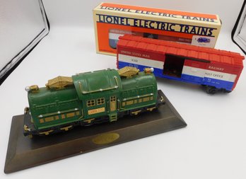 Lionel Train Cars And Display