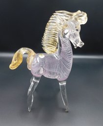 Large Murano Glass Horse