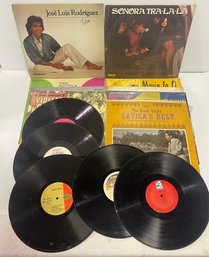 Collection Of Latin American Vinyls Including Jose Luis Rodriguez