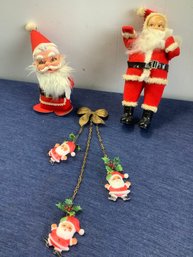 Vintage Santa Claus Lot