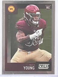 2020 Panini Chronicles Score Chase Young Silver Rookie Card #460