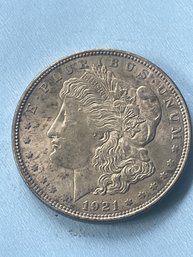 1921 Morgan Silver Dollar