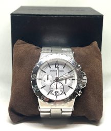 Michael Kors Stainless Steel Watch With Box (LOC: W1)