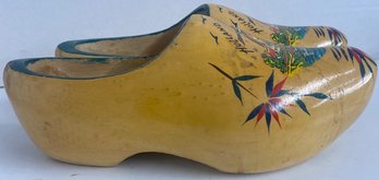 Hand Carved Clogs From The Netherlands