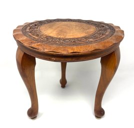 Vintage Wooden Footstool