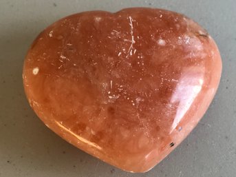 Beautiful Gem Stone Heart, 3 /4 LB