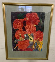 Framed Ink Drawing- Jane Canfield 1997