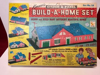 1962 Kenner Build A Home Construction Set