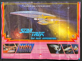 Lot Of 4 Star Trek Posters From Late 1980s And Early 1990s