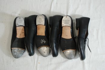 Lot Of Three Tap Dancing Shoes (Capezio & Bioch)