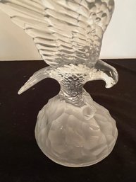 Vintage Lead Crystal Eagle