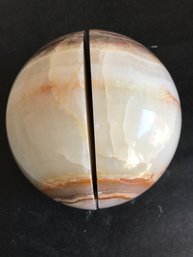 Onyx Bookend Sphere, 12 LB 10 Oz