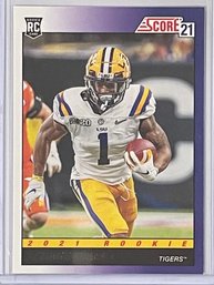 2021 Panini Score Ja'Marr Chase Rookie Card #TB5