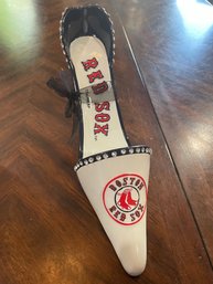 Boston Red Sox Decorative Team Shoe Wine Bottle Holder