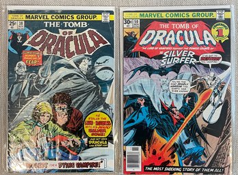 Marvel Comics The Tomb Of Dracula Issues 38 & 50, 1975, 1976