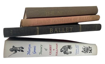 A Collection Of Books On Ballet And Music